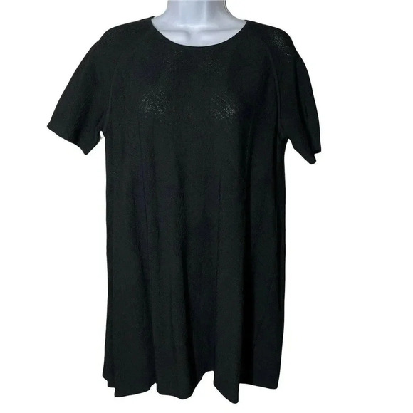 MAX MARA black knit tunic dress size small short sleeves - Picture 3 of 7